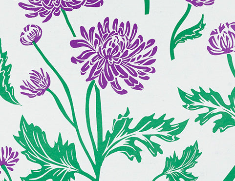 Chrysanthemums Decomposition Book (Blank Pages)