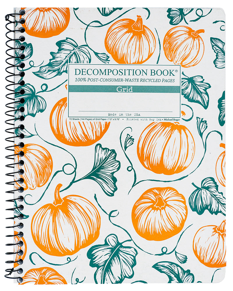 Sugar Pumpkins notebook cover