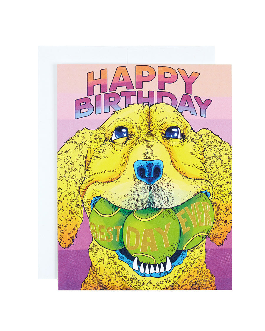 Greeting card: Birthday | Best. Day. Ever.