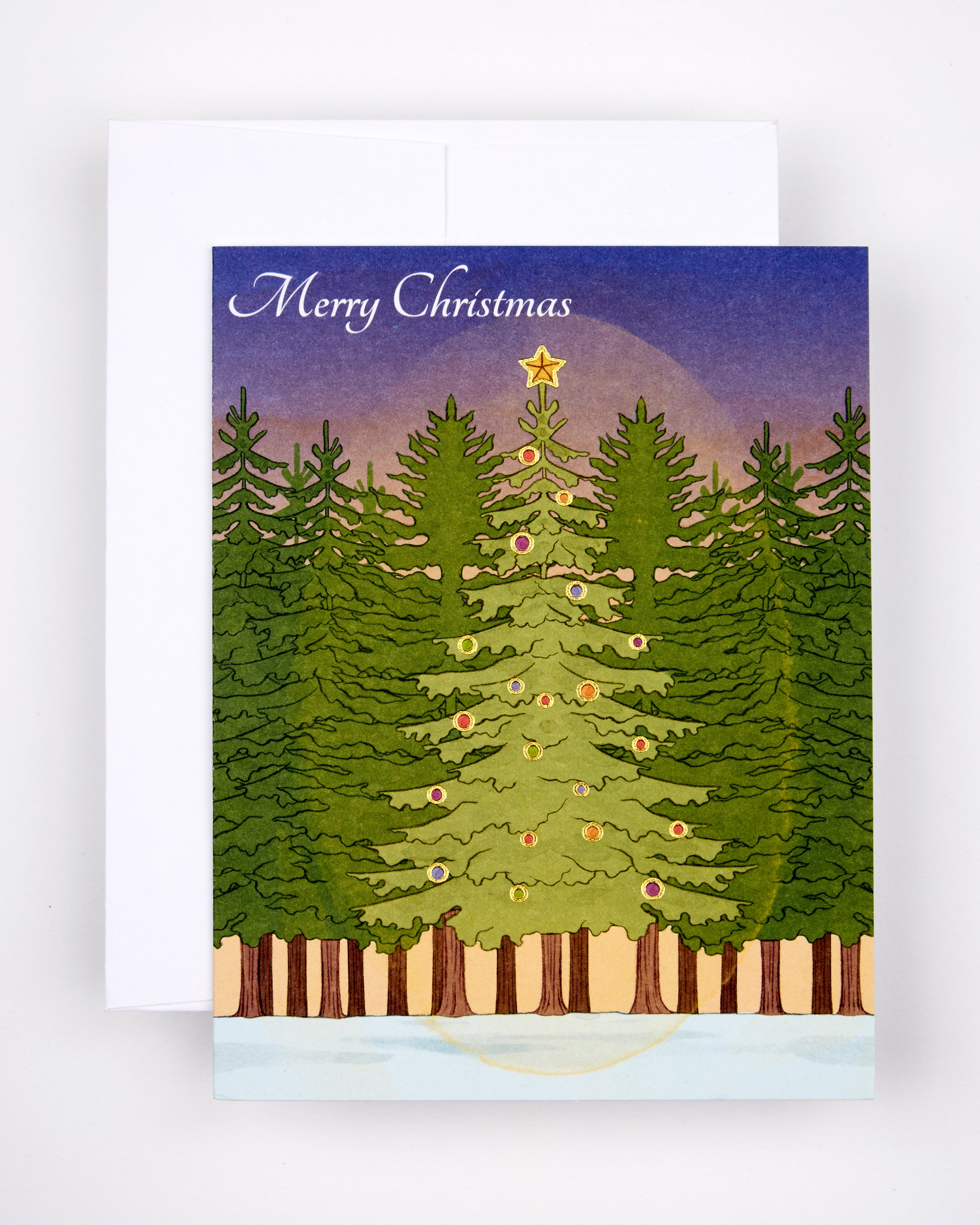 Holiday | Christmas Forest notebook cover
