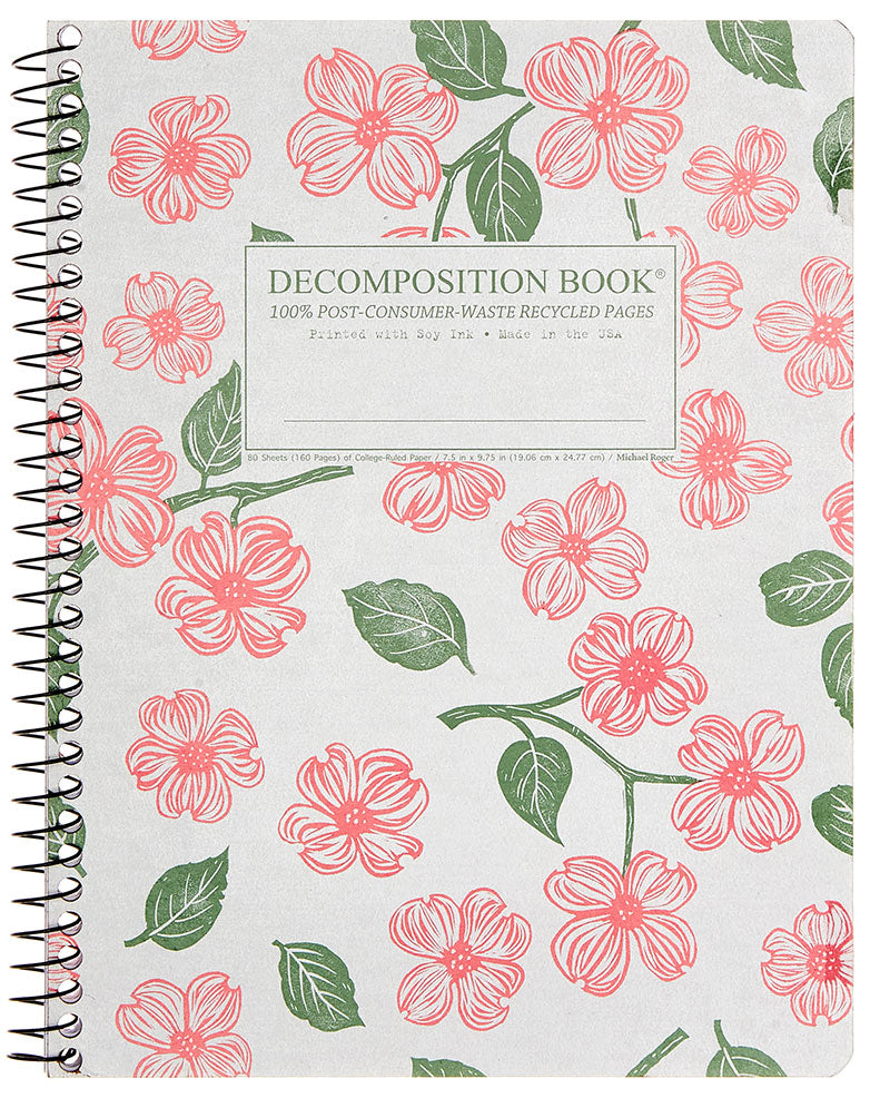 Dogwood notebook cover