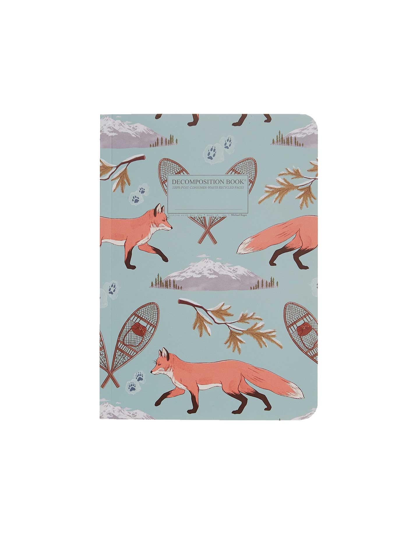 Mt Shasta notebook cover