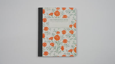 Decomposition Book opening and closing and cover rotating to show front and back