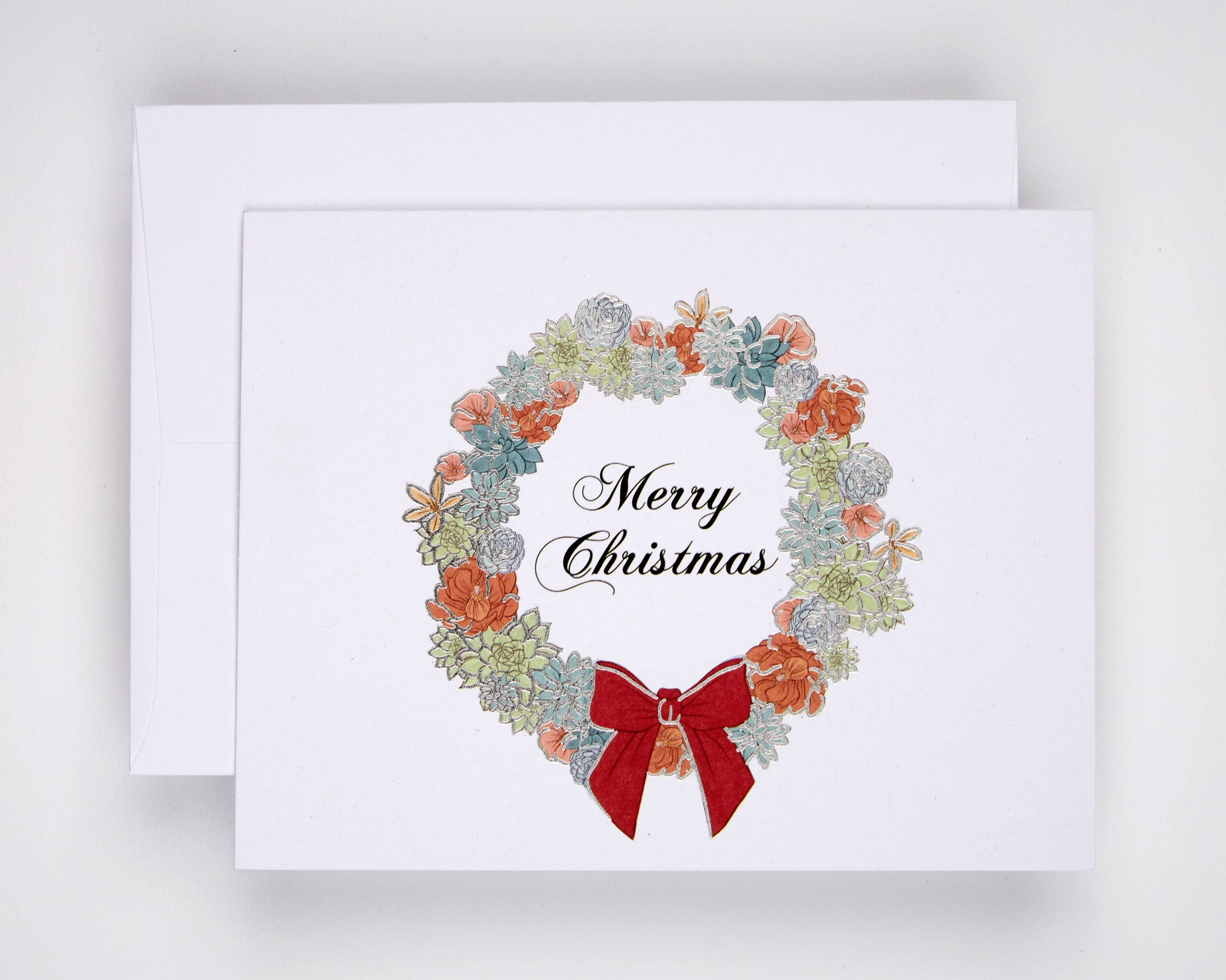 Holiday | Succulent Wreath notebook cover