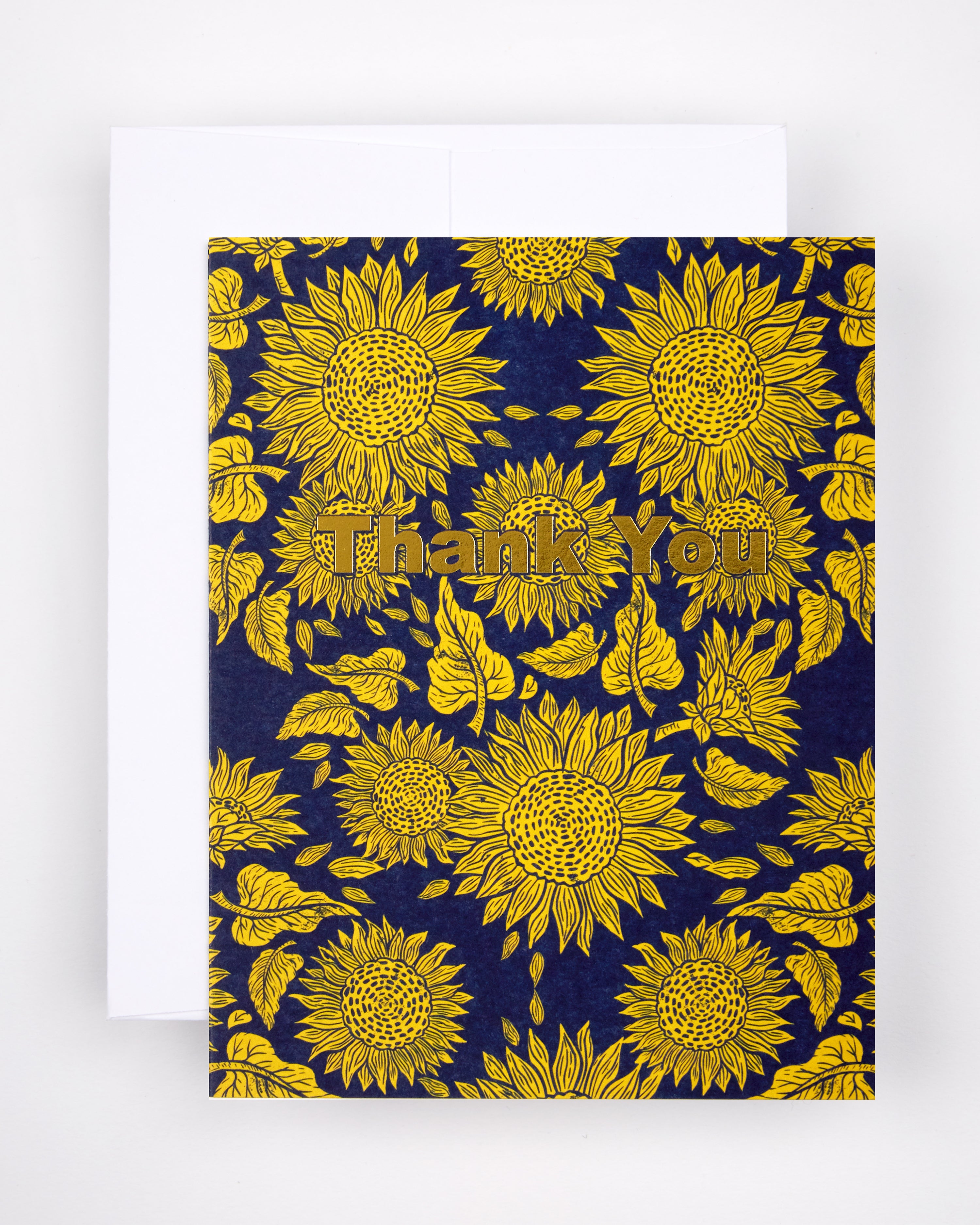 Greeting card: Thank You | Sunflowers