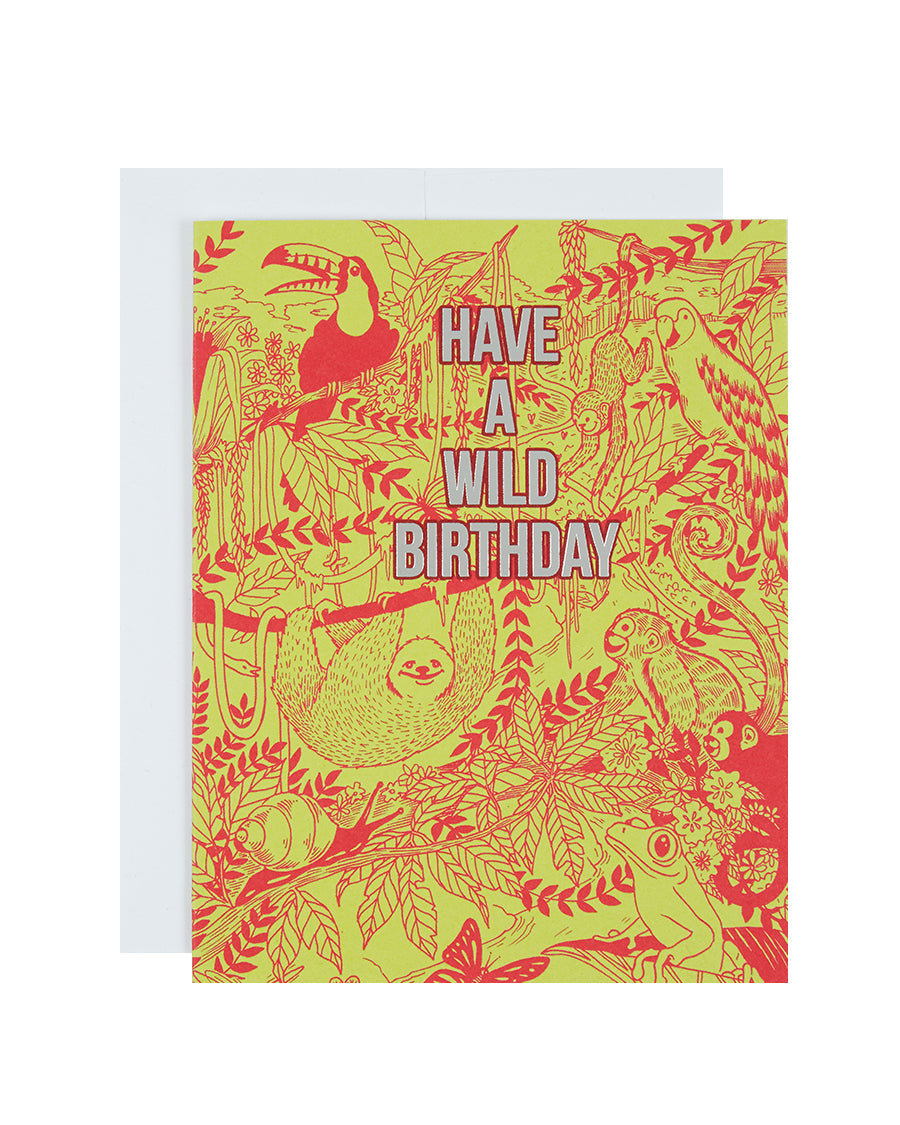 Greeting card: Birthday | Have a Wild Birthday