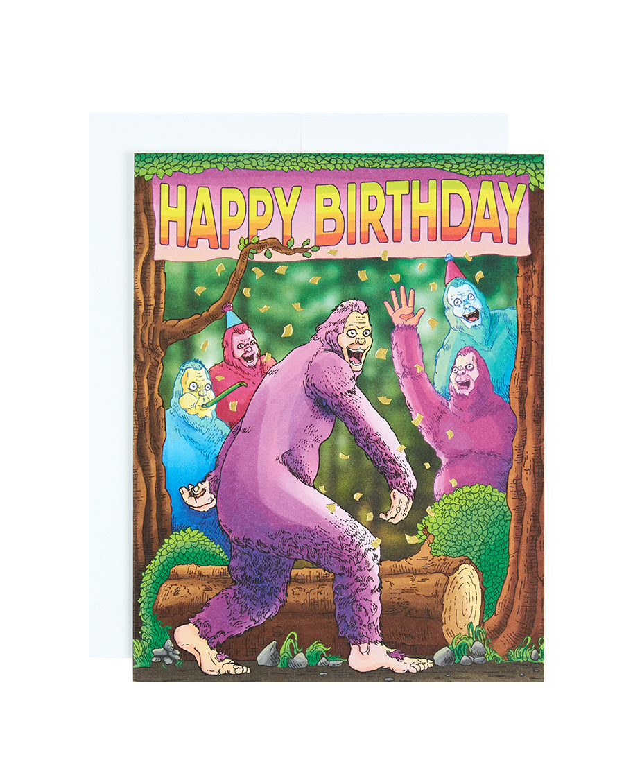 Greeting card: Birthday | Yeti Confetti
